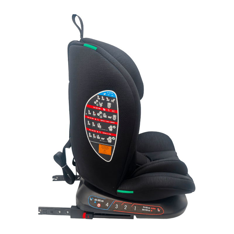 Og801a ECE R129 ad 40-150cm convertitur infantem coetus 0 I II III currus sede in cohibere cum isofix