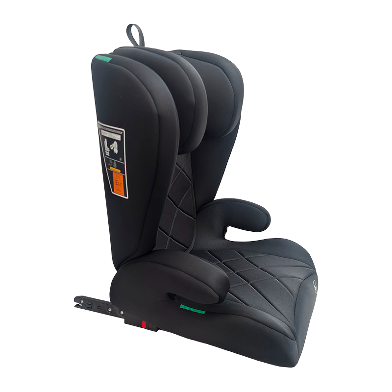 Og303b cum Isofix currus sedem, coetus II III currus sedem, cursus foldable, nigrum cum embossing
